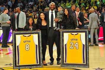 Kobe Bryant, wife Vanessa Bryant and daughters