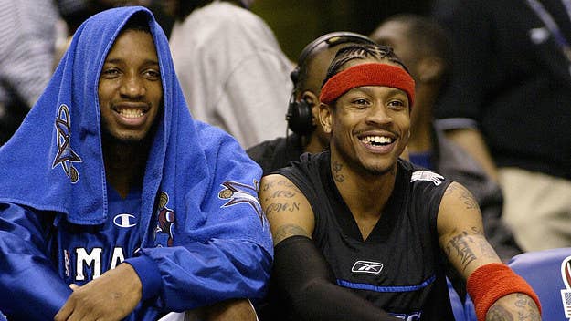 The Raptors were looking to send McGrady and a first-round draft pick to the Sixers for Larry Hughes