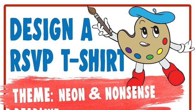 RSVP Gallery announced a challenge for underground artists to design their very own RSVP t-shirt. 
