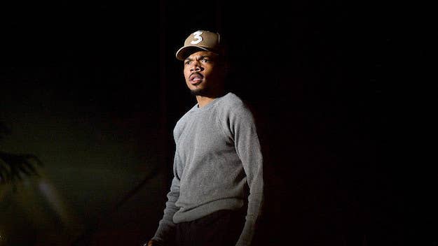 Chance the Rapper filled in for James Corden.