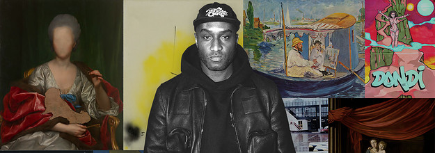 A painting of the fashion designer Virgil Abloh sold for $ 1 million