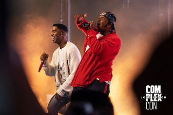 Kid Cudi and Pusha T at ComplexCon Long Beach 2019