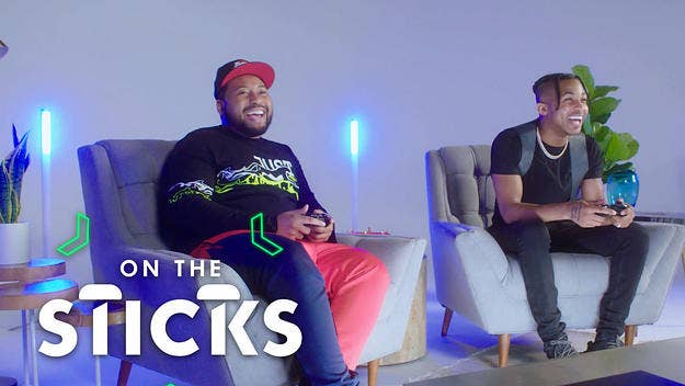 DJ Akademiks heads out West to faceoff against YouTube star DDG in the latest episode of On the Sticks. While playing a game of NBA 2K20, Ak and DDG take shots at the hoop and each other. In between barbs, they talk about the 22-year-old’s YouTube rise, his issues with Lil Yachty, and a ‘Fueled Up’ moment to remember!