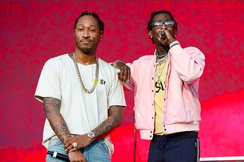 Future and Young Thug perform onstage during Day 2 at The Meadows Music & Arts Festival