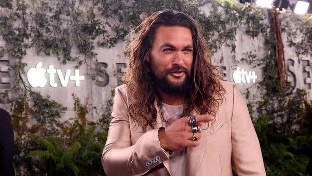 Turns out Jason Momoa takes his role as "Protector of the Seas" pretty seriously. 