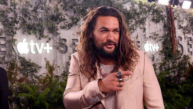 Turns out Jason Momoa takes his role as "Protector of the Seas" pretty seriously.