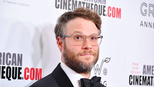 Rogen explained how Judd Apatow tapped him and writing partner Evan Goldberg to punch up the script.
