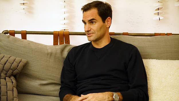 Roger Federer is setting up a second careen in sneakers with On, following his departure from Nike. Here's an exclusive interview with the tennis legend.