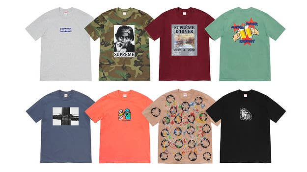 From Supreme's latest lineup of Fall/Winter 2019 graphic T-shirts to the Kith Jackson collection, here is a detailed look at this week's best style releases.