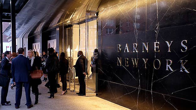 The luxury department store chain was sold for $217 million.
