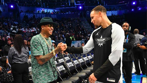 Iverson has never been shy about expressing his admiration for Curry.
