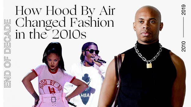 For the 2010s, Hood By Air defined how luxury started to embrace streetwear. Here's how the brand changed the decade. 