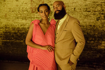 Solange Knowles and Alan Ferguson attend A Seat At The Table.