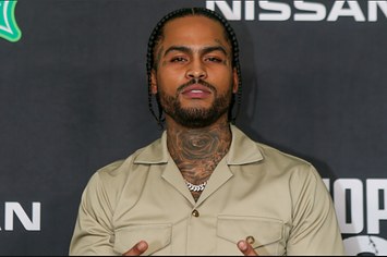 Dave East arrives to the 2019 BET Hip Hop Awards