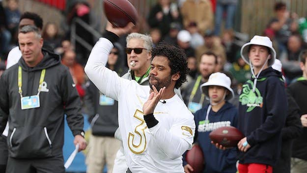 From Lamar Jackson to Russell Wilson, the NFL brought out the big stars for this year's Pro Bowl Skills Showdown competition. 