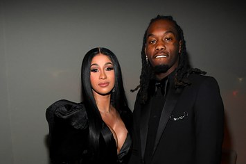 Cardi B and Offset attend Sean Combs 50th Birthday Bash
