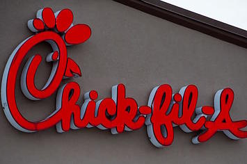 Chick fil A restaurant is seen in Chantilly, Virginia.