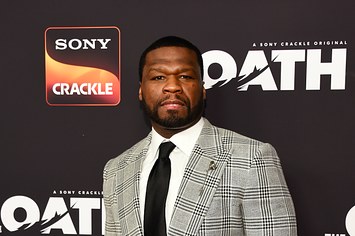 Curtis "50 Cent" Jackson arrives at "The Oath" Season 2 exclusive screening