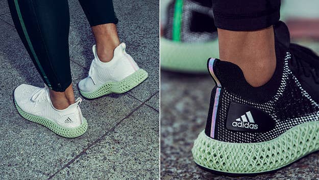 adidas just offered a look to the future with the latest drop from the brand's innovative 4D range, a wavey reflective ALPHAEDGE 4D for AW19.