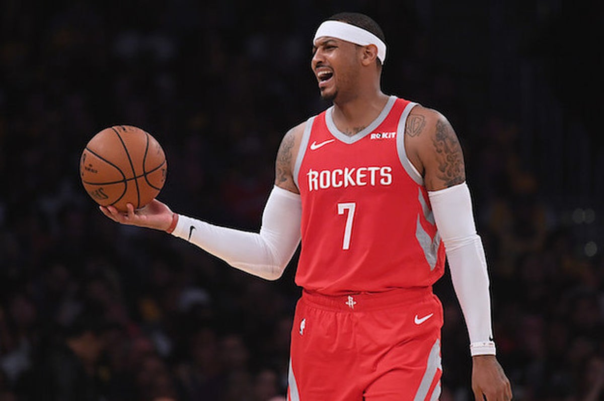 Carmelo Anthony says that he would like to finish his career with the Trail  Blazers 