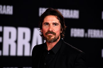 Christian Bale attends the Premiere Of FOX's "Ford V Ferrari"
