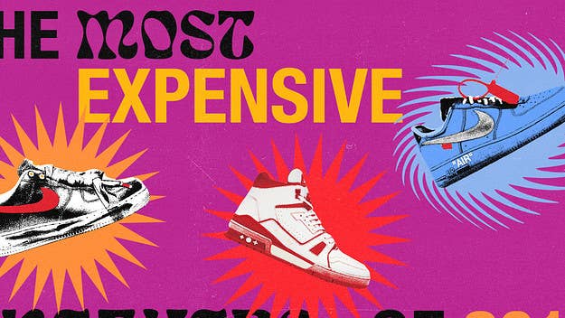 From Trophy Room x Air Jordans to Off-White x Nike Air Force 1s, these are the shoes with the biggest price tags on the secondary market.