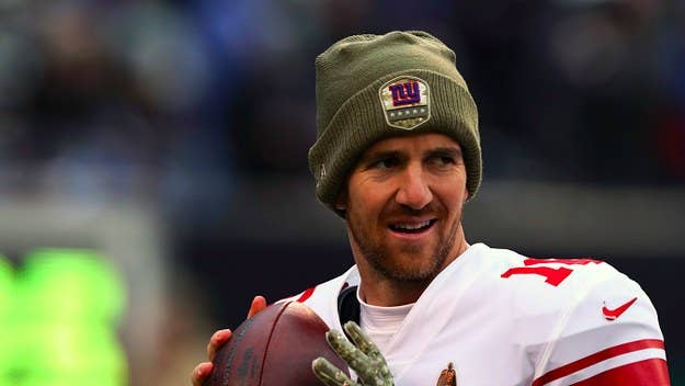 Eli Manning's career with the New York Giants might not be over just yet.
