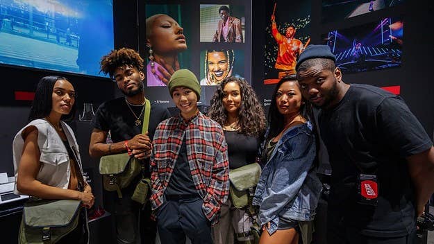 Aleali May, Sue Tsai, Jibrizy, Ravie B, Sean Lew, and Dexter Findley all reunited during ComplexCon to see how their vision for Canon's Co-Lab came to life.