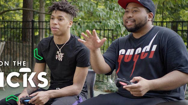 Live from Atlanta, NLE Choppa sits down with DJ Akademiks for another intense matchup. The Memphis-born rapper behind the hit song, “Camelot,” challenges Ak to a friendly game of FIFA 20 on the PlayStation 4, where the loser has to run suicide drills.