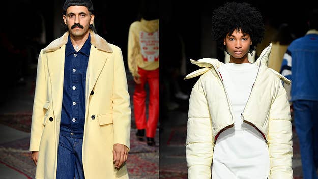 Les Benjamins took to Paris for their debut Fashion Week show, showcasing the 'Wild Wild East' for Autumn/Winter '20.
