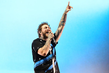 Post Malone performs live on the Main Stage of Reading Festival 2019.