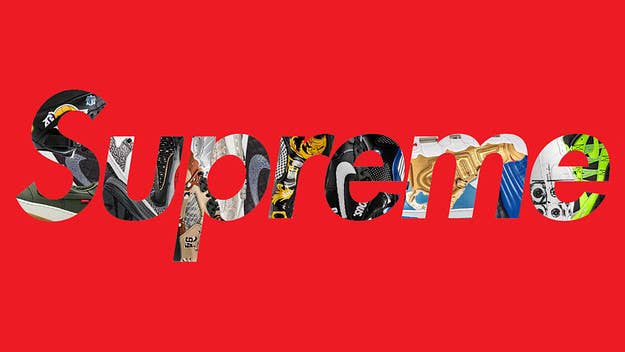 The best Nike x Supreme shoes ranked, including sneakers such as the 2022 Air Max 98 TL, 2022 SB Blazer Mid, 2020 Air Max Plus, 2019 Dunk Low, and many more.