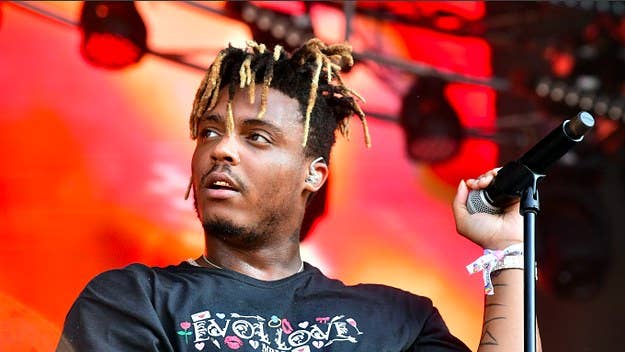The increase in Juice WRLD's streams pushed the artist to the top of the charts on almost every platform. 