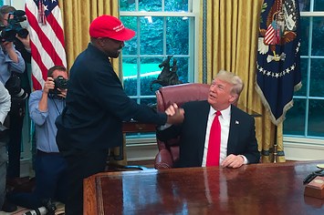 Kanye and Trump