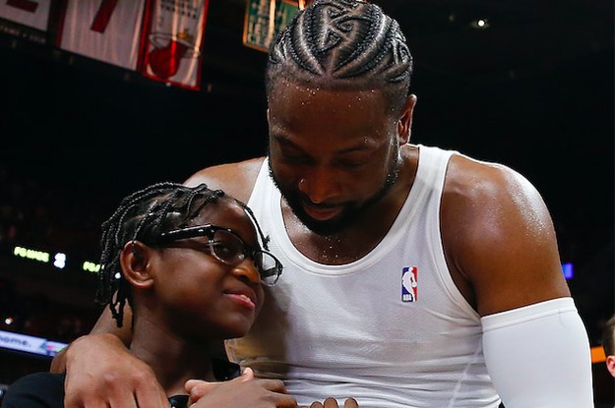 Dwyane Wade Defends Son Zion's Manicured Nails and Crop Top