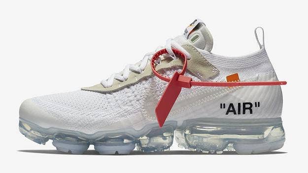 A Nike Outlet in Portugal was allegedly reselling the white colorway of the Off-White x Nike Vapormax in store for $800.