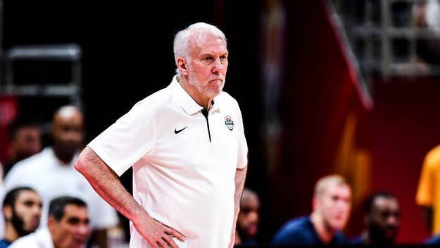Coach Gregg Popovich won't allow critics to make him feel bad about his team's performance.