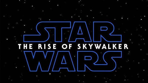 We're two months out from the end of the Skywalker saga.