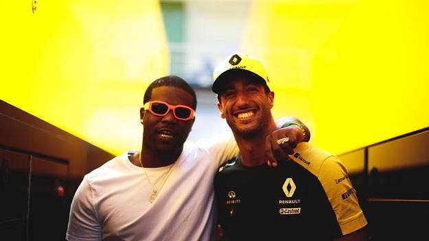 ASAP Ferg links up with Daniel Ricciardo in Budapest to learn the fine art of popping champagne like an F1 champion in the winner's circle.