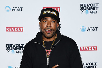 Rapper N.O.R.E. attends the REVOLT and AT&T Summit