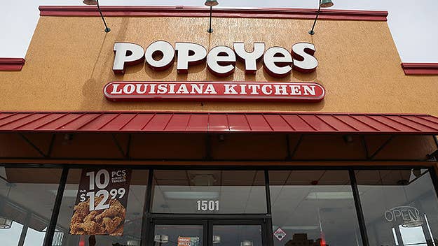 Yandy, an online retailer, is selling its version of Popeyes' popular sandwich for Halloween.