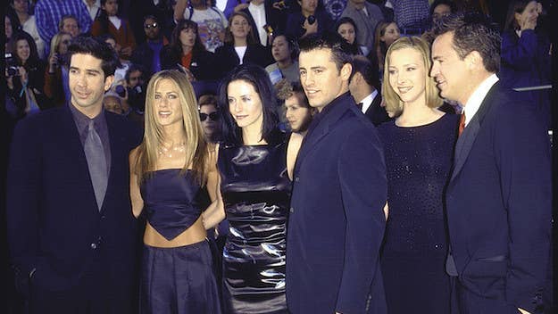 Jennifer Aniston told Ellen DeGeneres that the 'Friends' cast are "working on something." 