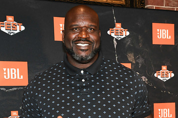 Shaquille O'Neal arrives at Omnia Nightclub