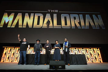 Press photo for 'The Mandalorian'
