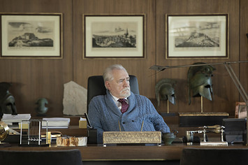 Brian Cox during Season 2 of HBO's 'Succession'