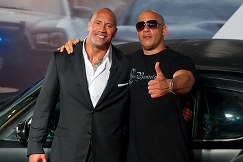 Dwayne Johnson and Vin Diesel