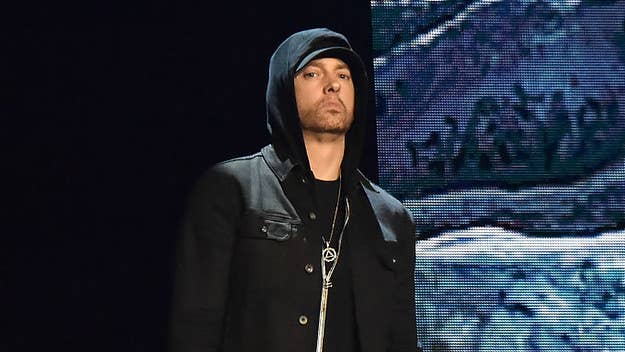 Eminem's cryptic tweet has fans speculating who he might be referring to.
