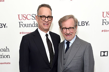 Tom Hanks and his pal Steven Spielberg