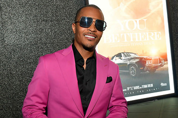 T.I. attends "You Be There" Screening