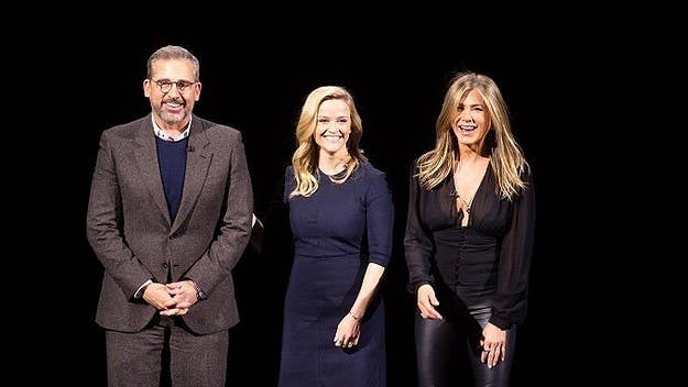 'The Morning Show' stars Jennifer Aniston, Reese Witherspoon and Steve Carell. 